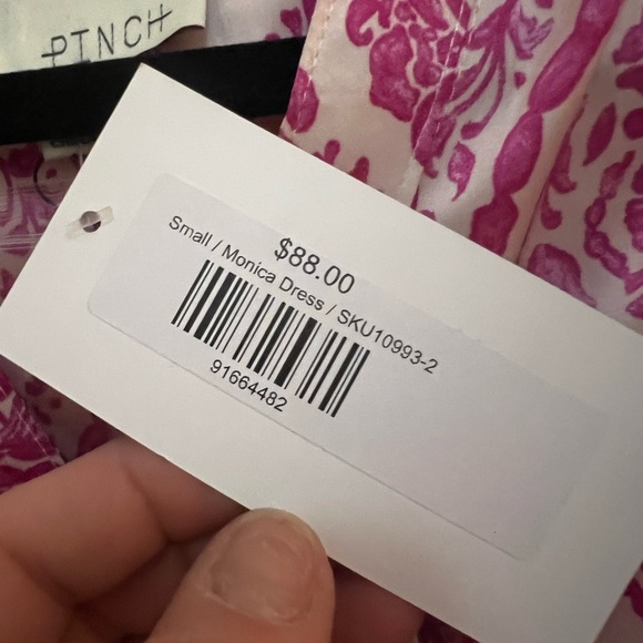 Pinch Pink and White Paisley Maxi Dress - Picture 3 of 8